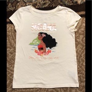 Gap Disney Moana short sleeved graphic tee